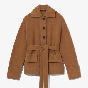 Proenza Schouler Wool Cashmere Belted Cardigan